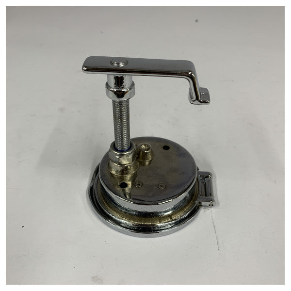 Serrure de hachage en chrome Foresti Suardi 202A-C 84 mm