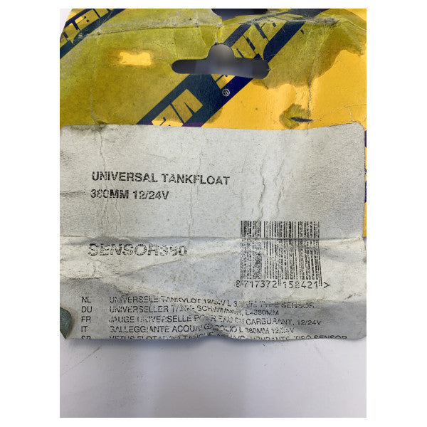 Vetus SENSOR380 Universel tankniveausensor - brændstof og vand - 380 mm