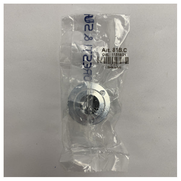 Foresti Suardi 81A.C никелиран месингов кабелен възел - резба PG9