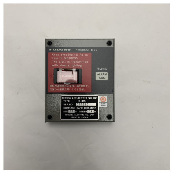 Furuno IC-305 Inmarsat C Mes Distress Alert / Received Call Unit for Felcom 15 and 18