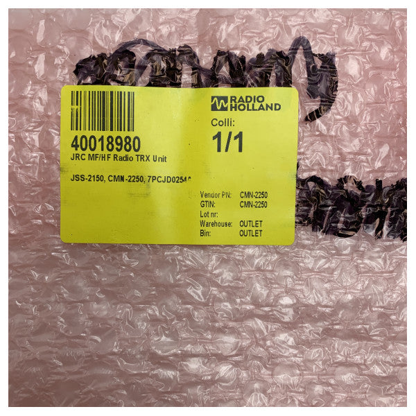 Unité de transceiver radio marine JRC MF/HF JSS-2150 CMN-2250