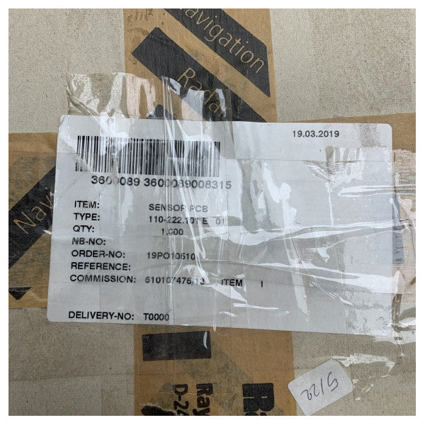 Raytheon Anschutz Standard 20 Gyrokompass PCB-anturi 110-222.101