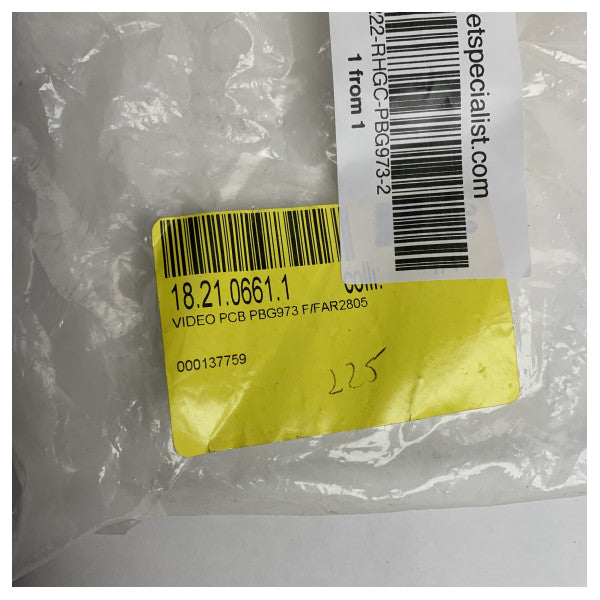 Furuno PBG973 Video PCB til FAR2805 - 000-137-759
