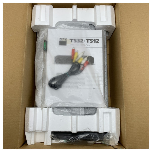 مشغل الأقراص المضغوطة NAD T532 متعدد المناطق DVD مع دعم MP3 للاستخدام البحري والمنزلي