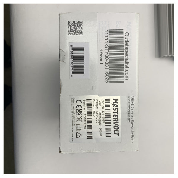 Ізолятор акумуляторної батареї Mastervolt 1602 IG - 83116025