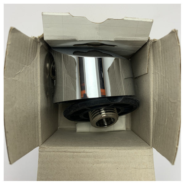 Chromowane przyłącze prysznicowe Grohe do montażu ściennego - 27454000