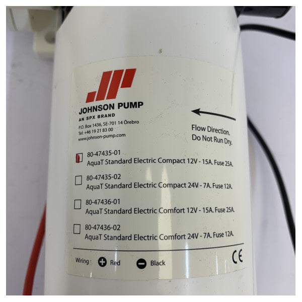 Toilet elettrico Johnson Pump AquaT Marine - 80-47435-01