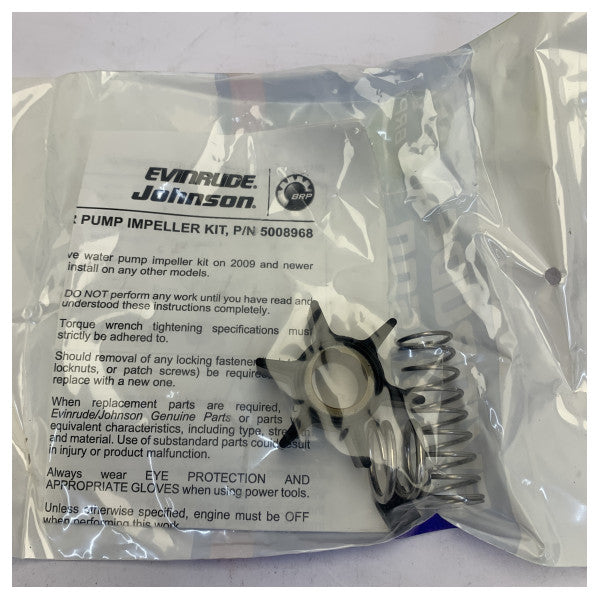 Evinrude Johnson Su Pompası Kiti 5008972 Dıştan Takmalı Motor için