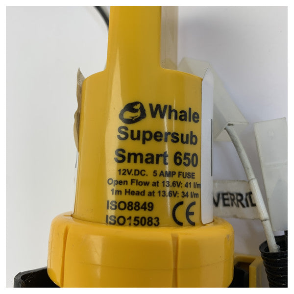 Whale SMART-650 Gulper Bilgepump Electric Automatic 12V 32L/m