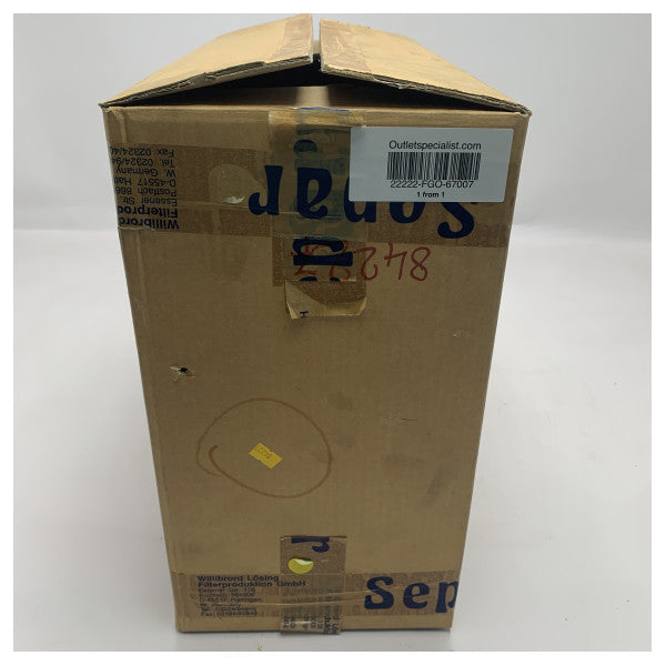 Separ SWK2000/10U filtro duplo de combustível 600L/h