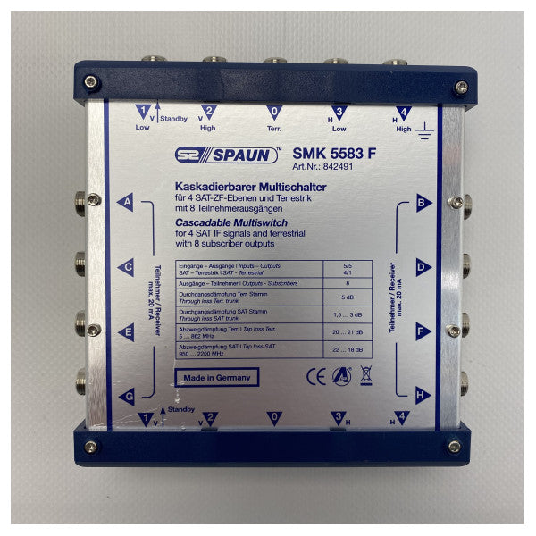 Spaun SMK 5583 F SAT CASCADE MULTISWITCH - 842491