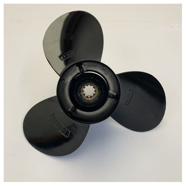 بروبلر سوزوكي مارين 10 1/4 X 12 ثلاث شفرات من الألمنيوم لمحركات الدفع الخارجي