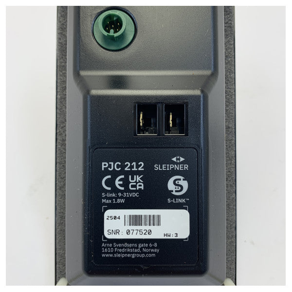 Sleipner Side-Power PJC212 Pro Joystick Proportional Kontrolpanel