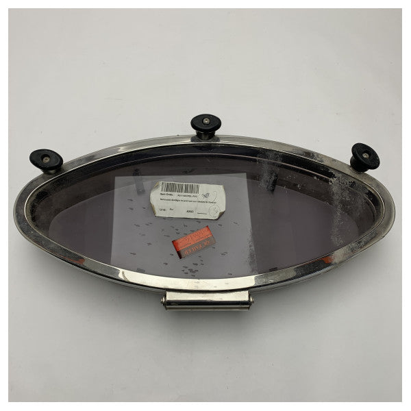 Allufer Tempesta stalin ta' l-azzar oval porthole li jiftaħ - 114A - RDL-FXD
