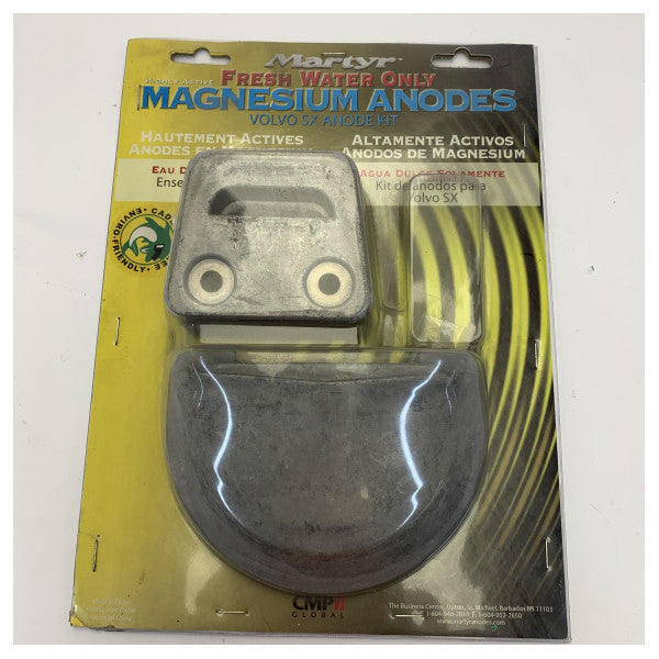 Martyr CM3854130M Magnesium-Anoden-Kit für Volvo Penta