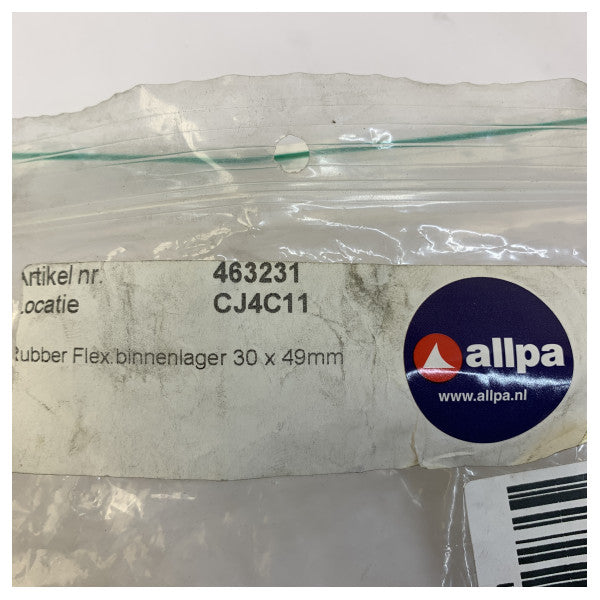 Allpa fleksibilni brtveni prsten za propeler 30 mm crni - 463231