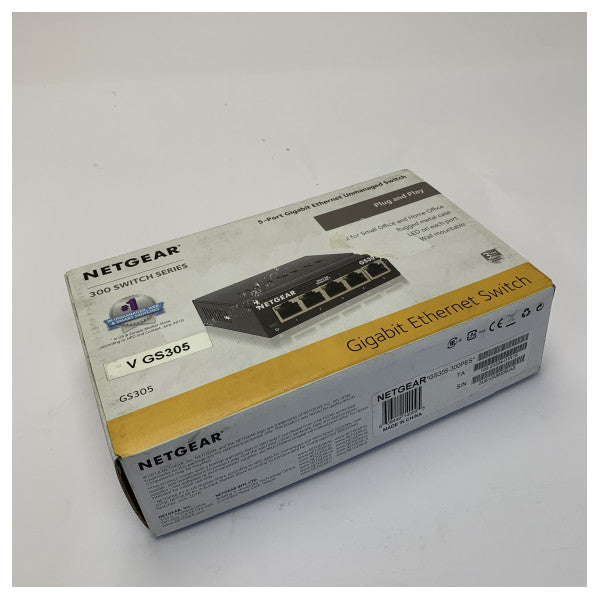 Netgear GS305 unmanaged Netzwerk-Switch V/EZXS55W