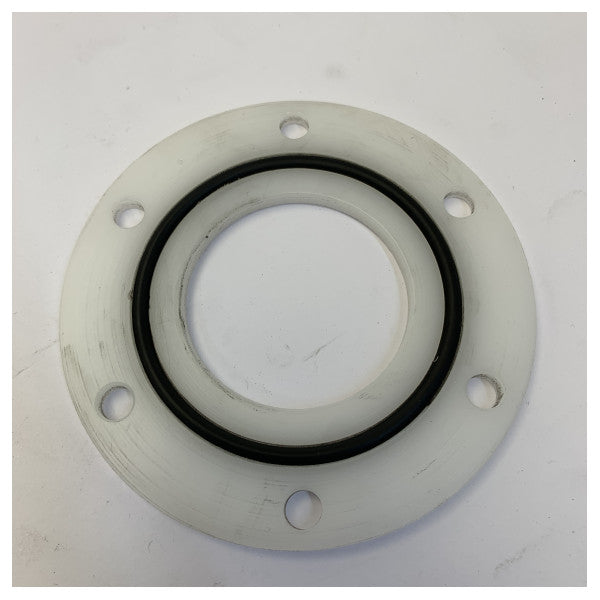 POM-C flange 100 mm x 5 mm med O-ring - Yacht Hardware