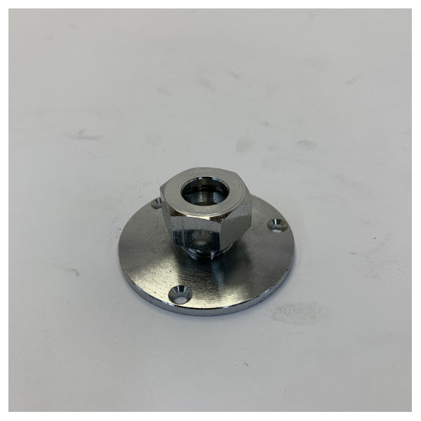 Brass Chrome Deck Tru-Hull Ø16mm avec écrou Ferretti 152387