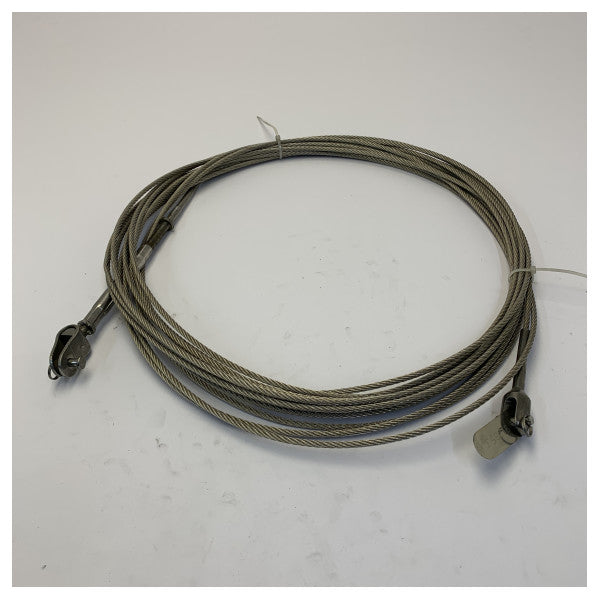 Ferretti Group 912853 Kabel morski ze stali nierdzewnej z wytrzymałymi okuciami