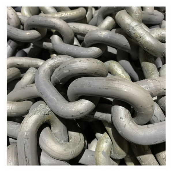 Galvanized 16 mm x 48 mm Anchor Chain D16X48 - 125m