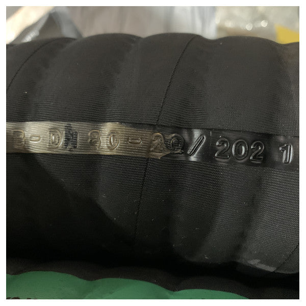 SCAMO/SP/CAJ Marine Exhaust Hose D80 mm Black - 1M