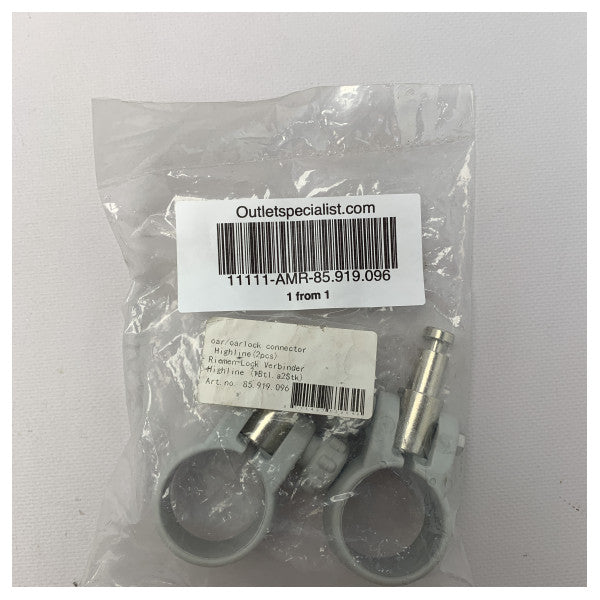 Highline Durable Marine Oarlock Couplings Set of 2 - Connecteurs Rowlock résistants à la corrosion pour les avirons de bateau