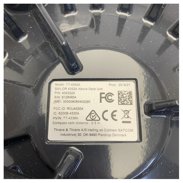 Супутникова антена Sailor Iridium 4300 VSAT - 404352A-00500