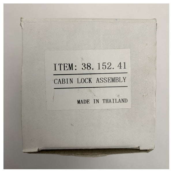 Osculati Heis og vri flush lås i rustfritt stål med lås �60 - 38.152.41