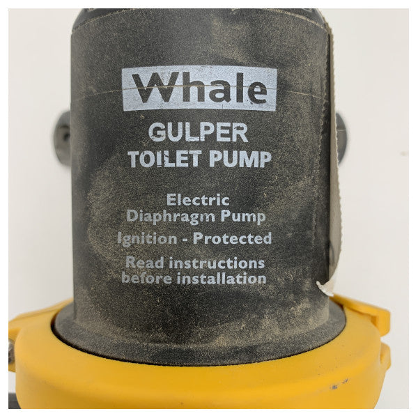 BRUGT Whale Gulper Sort Vandtoilet Pumpe 12V