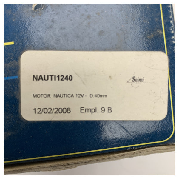 スペイチ NAUTI1240 12V マリン ウィンドシールド ワイパー モーター 64 mm