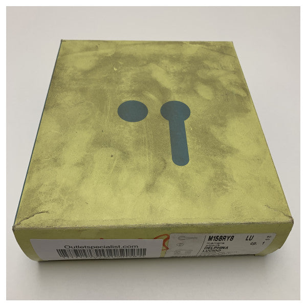 Olivari Gold Finish Marine Door Handle Set - Durable Corrosion-Resistant Brass Lever for Boats and Yachts