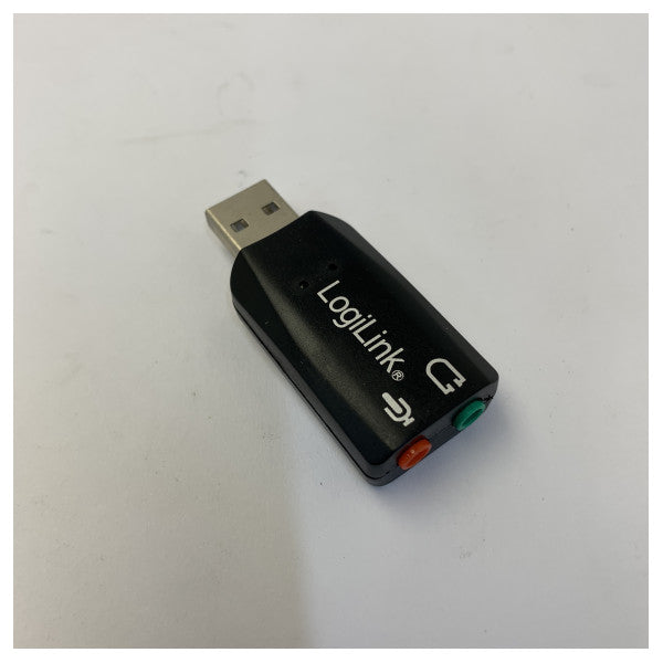 LogiLink UA0053 USB 2.0 External Sound Card - 5.1 Audio Adapter for Marine PC
