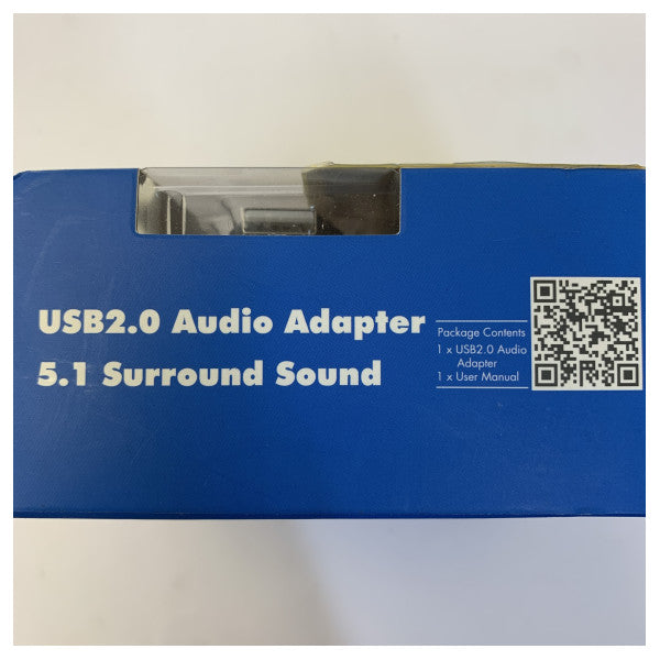 LogiLink UA0053 USB 2.0 External Sound Card - 5.1 Audio Adapter for Marine PC