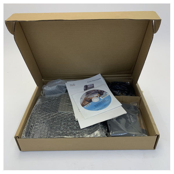 Cisco SPA504G IP Phone 4-Line PoE VoIP Telefon Imħaddem