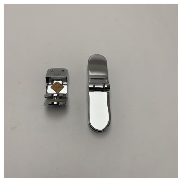 Marine Grade Chrome-Plated Glass Door Coupling Hinge - 3062.30.0