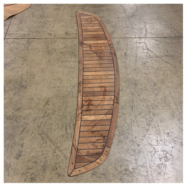 Incrustation de sol en teck Uttern C68 pour plateforme de baignade - 874293