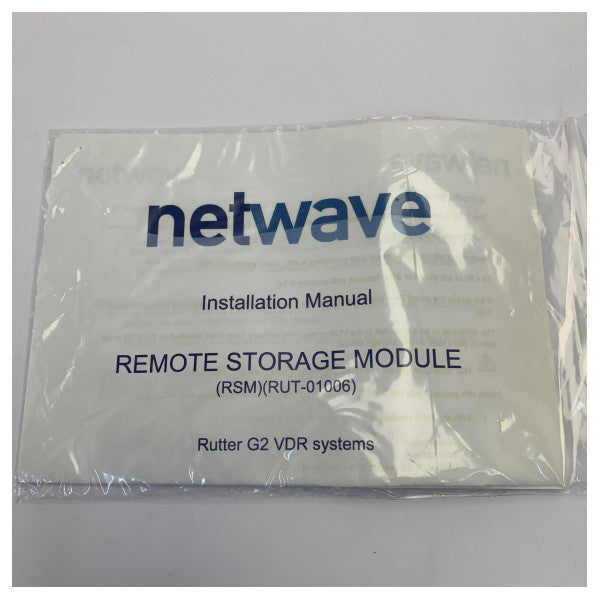 Netwave Rutter VDR Remote Storage Module RSM Assembly 250GB RUT-01006-HA