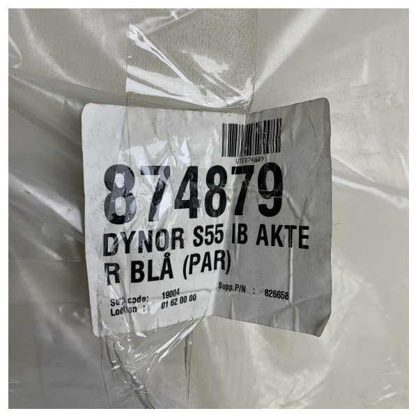 Springfield 874879 coussin de siège pilote pour Uttern S55 couleur blanc et bleu