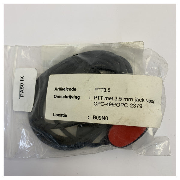 Amcom PTT-kytkin 3,5 mm:n liittimellä OPC-499/OPC-2379:lle - 529347 meriviestintä