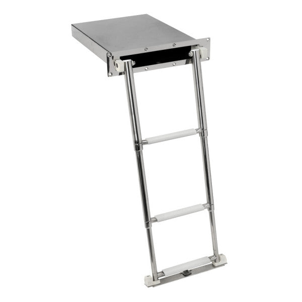 Osculati Badetreppe 3-Stufen Edelstahl Klappbar - 49.544.04