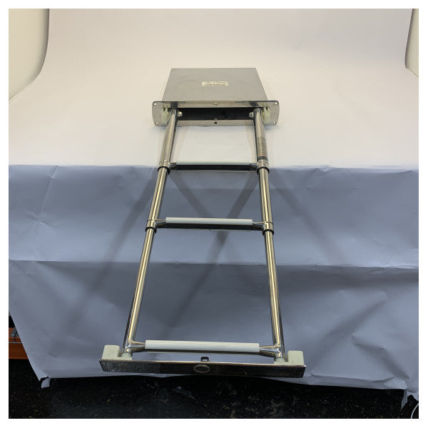 Osculati Badetreppe 3-Stufen Edelstahl Klappbar - 49.544.04