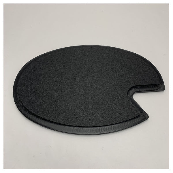 غطاء حوض كويك سيلفر 755 CR وغطاء حوض أوتيرن D70 أسود - 879DEL755