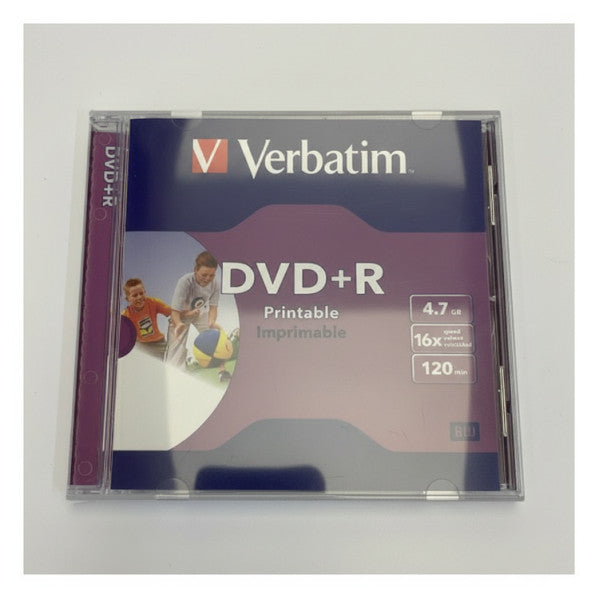 Verbatim 43508 DVD+R 4.7GB 16X do nadruku atramentowego - 10 sztuk w etui Jewel Case