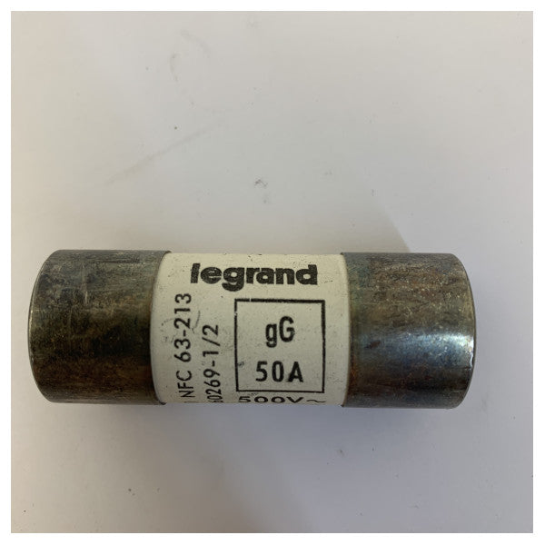 Legrand 015350 przemysłowy bezpiecznik cylindryczny 22x58 mm 50 A gG
