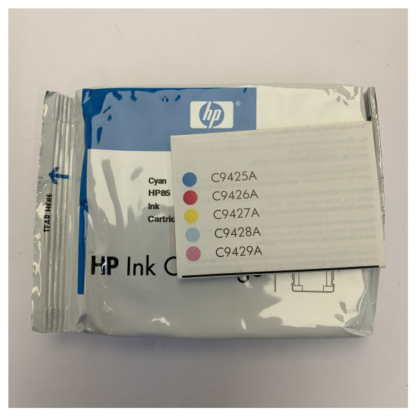 HP No. 85 C9425A Kartridż z tuszem Cjan - Oryginalny tusz do drukarki HP