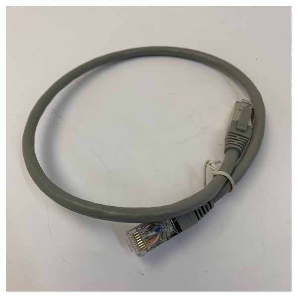 Cat6a SSTP Patch Cable 0.5m - ekranowany kabel Ethernet szary