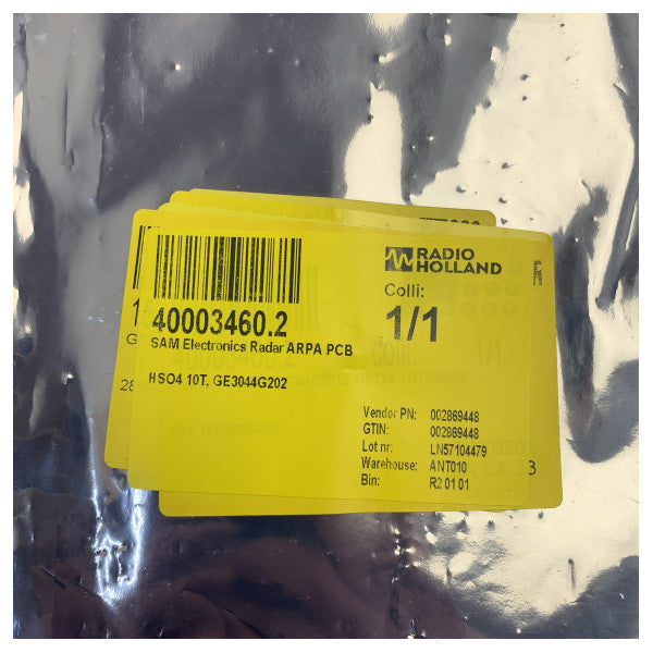 SAM Electronics Radar ARPA PCB HSO4 10T GE3044G202