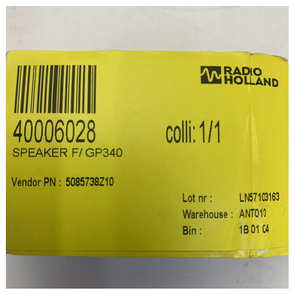 Minami Speaker per Motorola GP340 - Parte di ricambio 5085738Z10