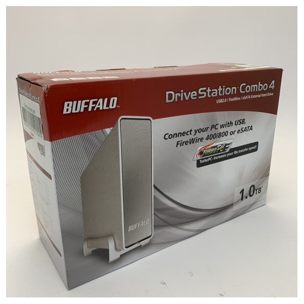 Buffalo DriveStation Combo 4 HDDエンクロージャー - eSATA FW800 FW400 USB 2.0 - HD-HS1.0TQ(V2)